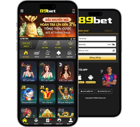 Giao diện ứng dụng cá cược 8888 casino trên điện thoại thông minh