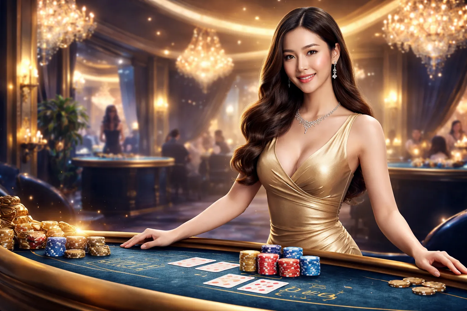 Bàn chơi Baccarat tại 8888 casino